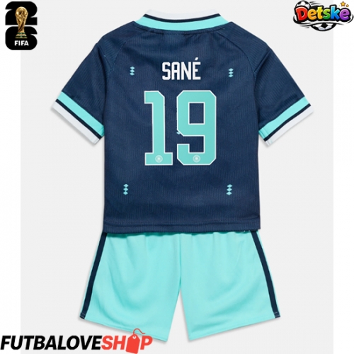 Dres Nemecko Leroy Sane #19 Preč pre deti MS 2026 Krátky Rukáv (+ trenírky)
